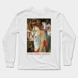 Woman with Arm Tattoo by Henri de Toulouse-Lautrec Long Sleeve T-Shirt